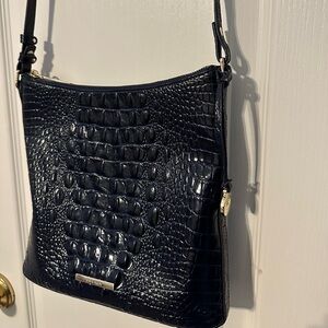 Navy Blue Brahmin Katie crossbody
